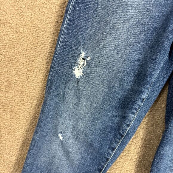 Joe's Jeans Debbie Ankle Jeans Womens Size 26 Blue High Rise Straight Distressed - Picture 5 of 14